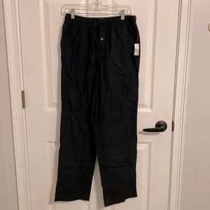 Men’s Black PJ Bottoms NWT, Size Small, never worn. Amazon Essentials